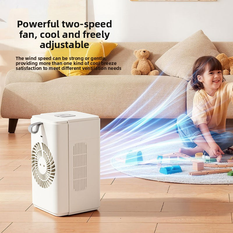 Humidifying air cooler fan