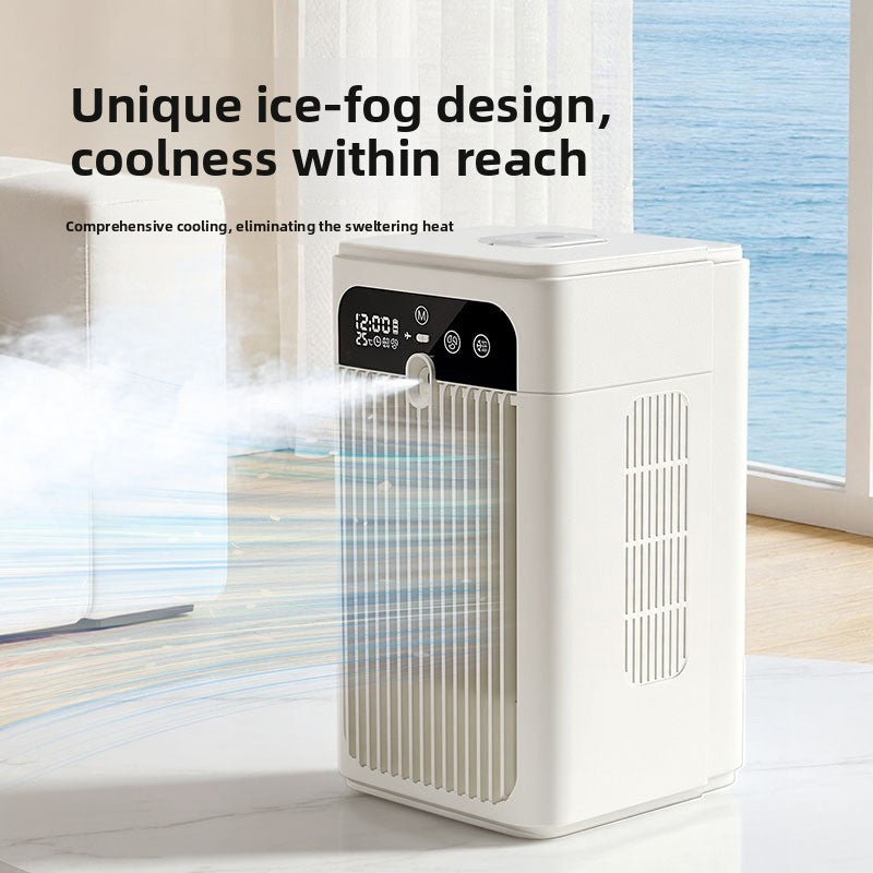Humidifying air cooler fan